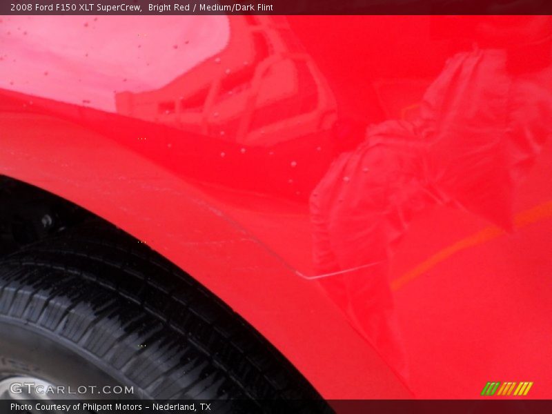 Bright Red / Medium/Dark Flint 2008 Ford F150 XLT SuperCrew
