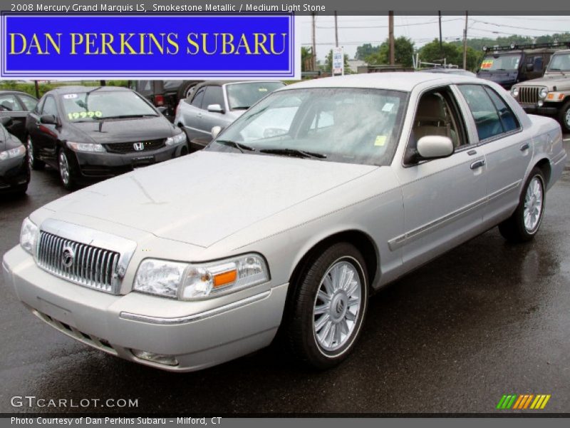 Smokestone Metallic / Medium Light Stone 2008 Mercury Grand Marquis LS