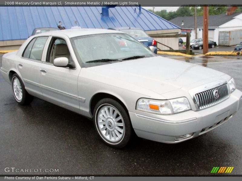 Smokestone Metallic / Medium Light Stone 2008 Mercury Grand Marquis LS