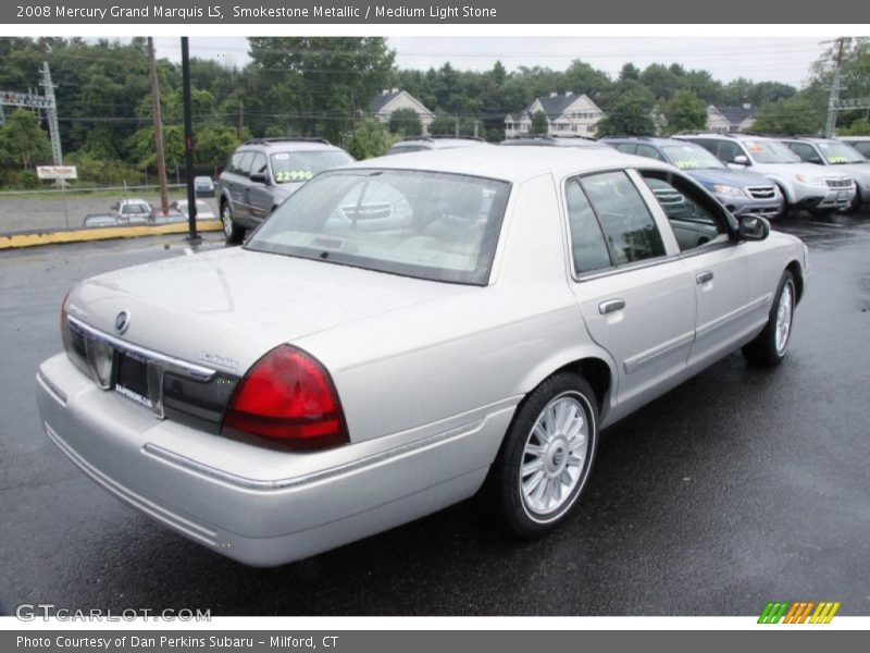 Smokestone Metallic / Medium Light Stone 2008 Mercury Grand Marquis LS