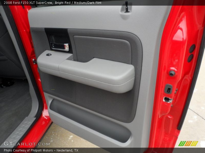Bright Red / Medium/Dark Flint 2008 Ford F150 XLT SuperCrew