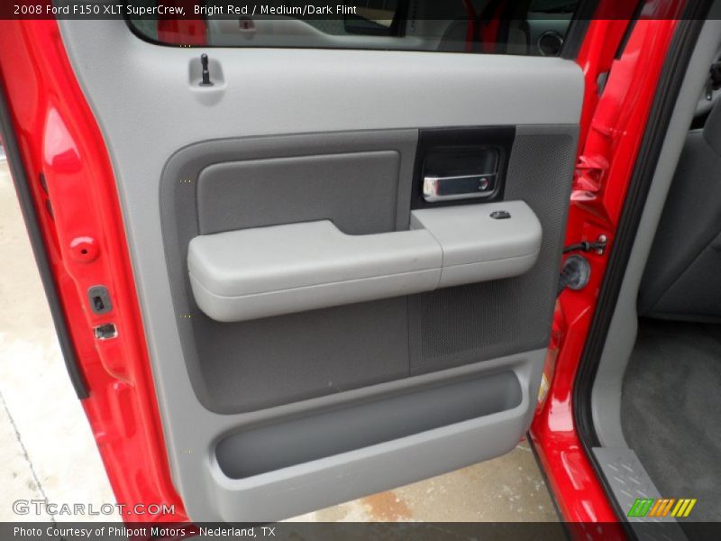 Bright Red / Medium/Dark Flint 2008 Ford F150 XLT SuperCrew