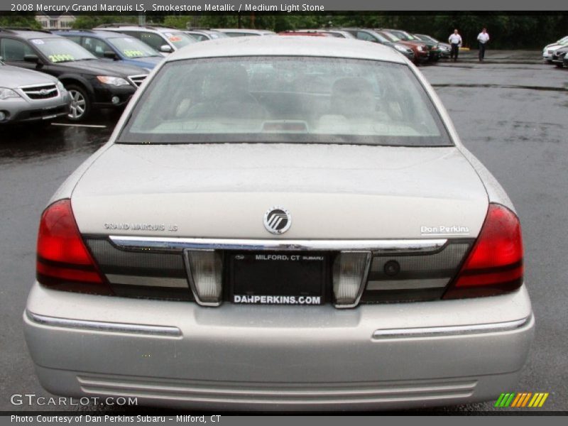 Smokestone Metallic / Medium Light Stone 2008 Mercury Grand Marquis LS