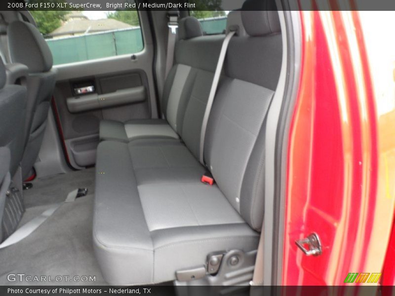 Bright Red / Medium/Dark Flint 2008 Ford F150 XLT SuperCrew