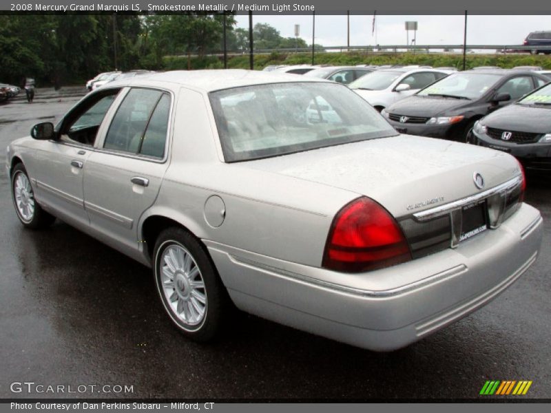 Smokestone Metallic / Medium Light Stone 2008 Mercury Grand Marquis LS