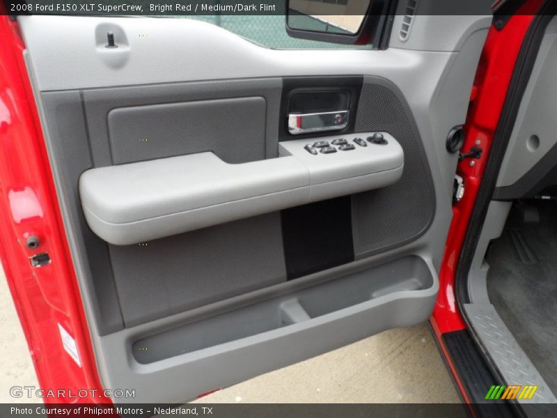 Bright Red / Medium/Dark Flint 2008 Ford F150 XLT SuperCrew