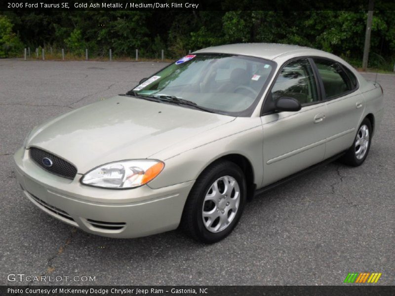 Gold Ash Metallic / Medium/Dark Flint Grey 2006 Ford Taurus SE
