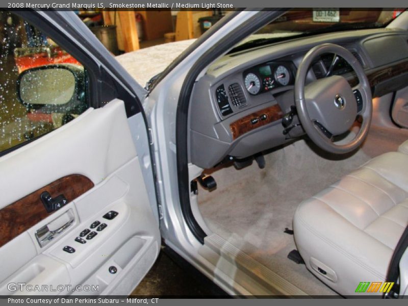 Smokestone Metallic / Medium Light Stone 2008 Mercury Grand Marquis LS
