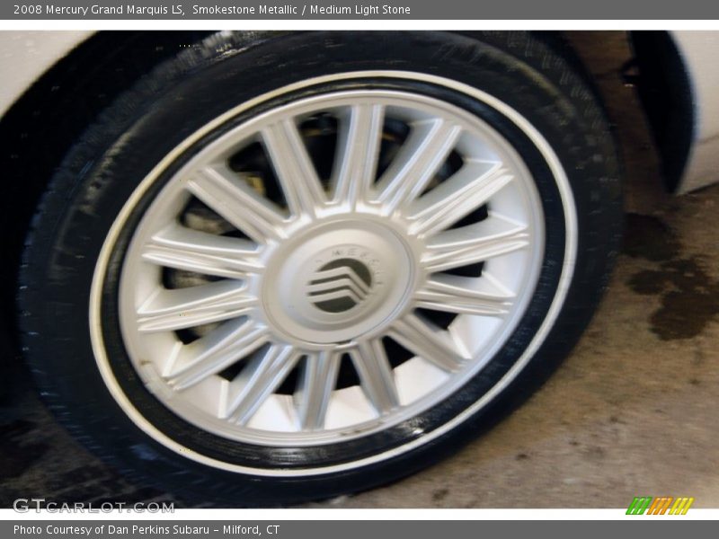 Smokestone Metallic / Medium Light Stone 2008 Mercury Grand Marquis LS
