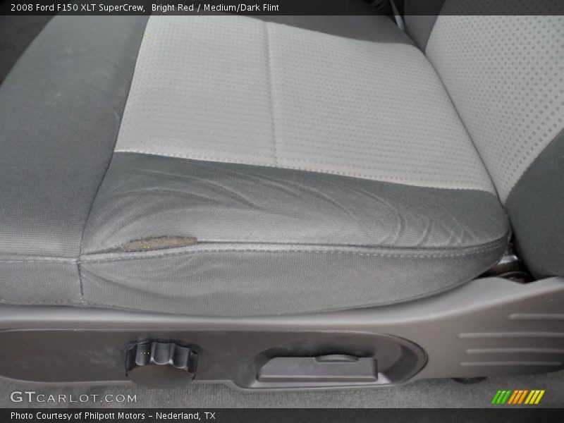 Bright Red / Medium/Dark Flint 2008 Ford F150 XLT SuperCrew