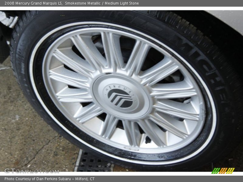 Smokestone Metallic / Medium Light Stone 2008 Mercury Grand Marquis LS
