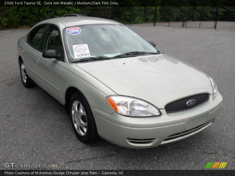 Gold Ash Metallic / Medium/Dark Flint Grey 2006 Ford Taurus SE