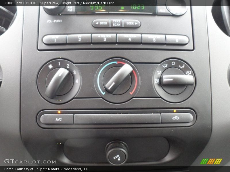 Bright Red / Medium/Dark Flint 2008 Ford F150 XLT SuperCrew