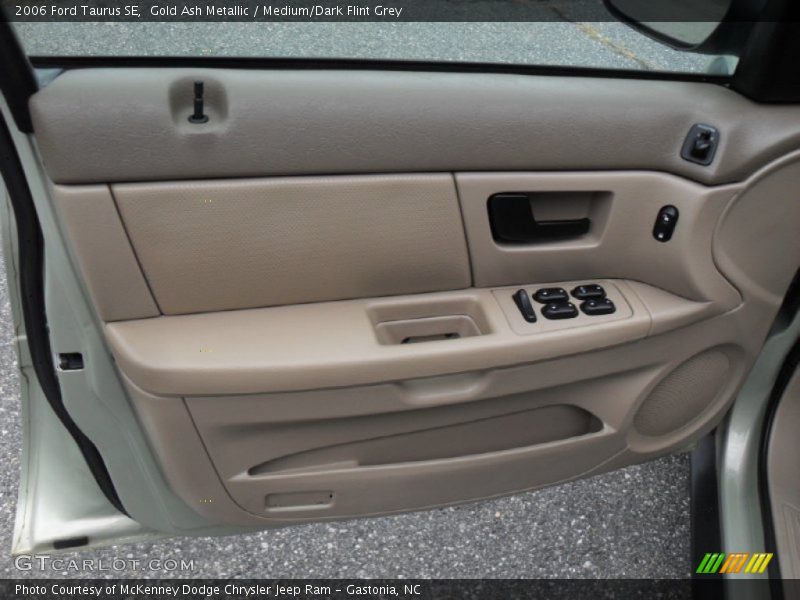 Gold Ash Metallic / Medium/Dark Flint Grey 2006 Ford Taurus SE