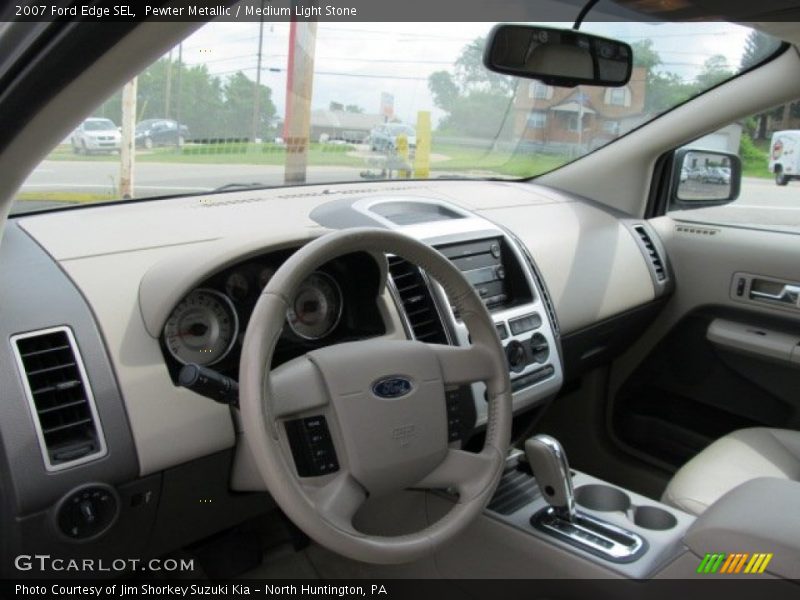 Pewter Metallic / Medium Light Stone 2007 Ford Edge SEL