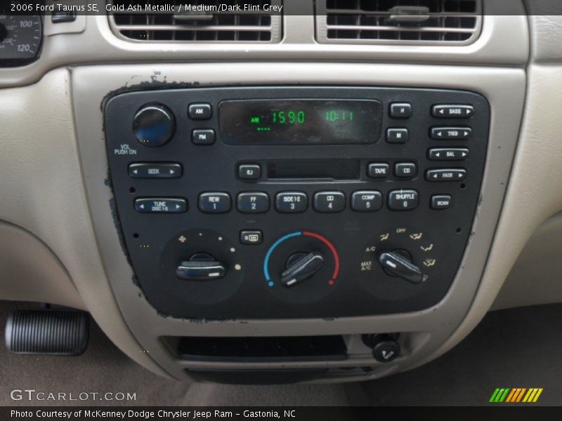 Gold Ash Metallic / Medium/Dark Flint Grey 2006 Ford Taurus SE