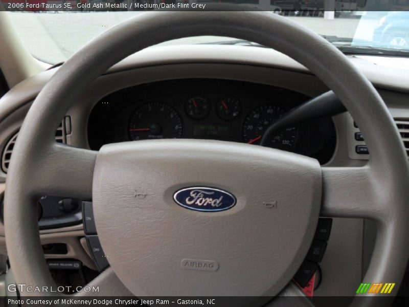 Gold Ash Metallic / Medium/Dark Flint Grey 2006 Ford Taurus SE