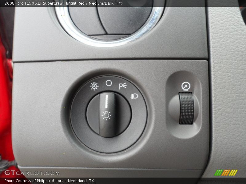 Bright Red / Medium/Dark Flint 2008 Ford F150 XLT SuperCrew