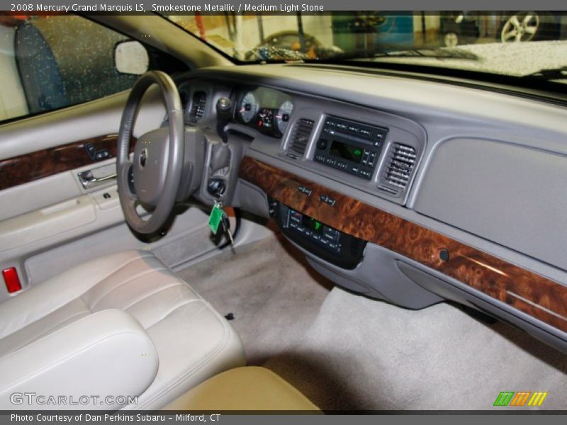Smokestone Metallic / Medium Light Stone 2008 Mercury Grand Marquis LS