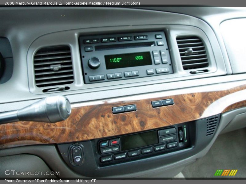 Smokestone Metallic / Medium Light Stone 2008 Mercury Grand Marquis LS