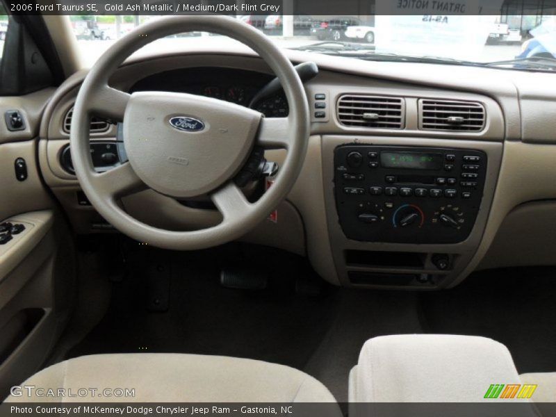 Gold Ash Metallic / Medium/Dark Flint Grey 2006 Ford Taurus SE