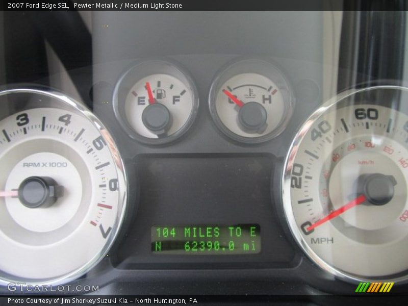 Pewter Metallic / Medium Light Stone 2007 Ford Edge SEL