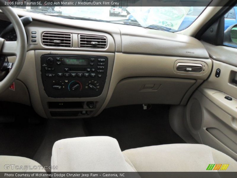 Gold Ash Metallic / Medium/Dark Flint Grey 2006 Ford Taurus SE