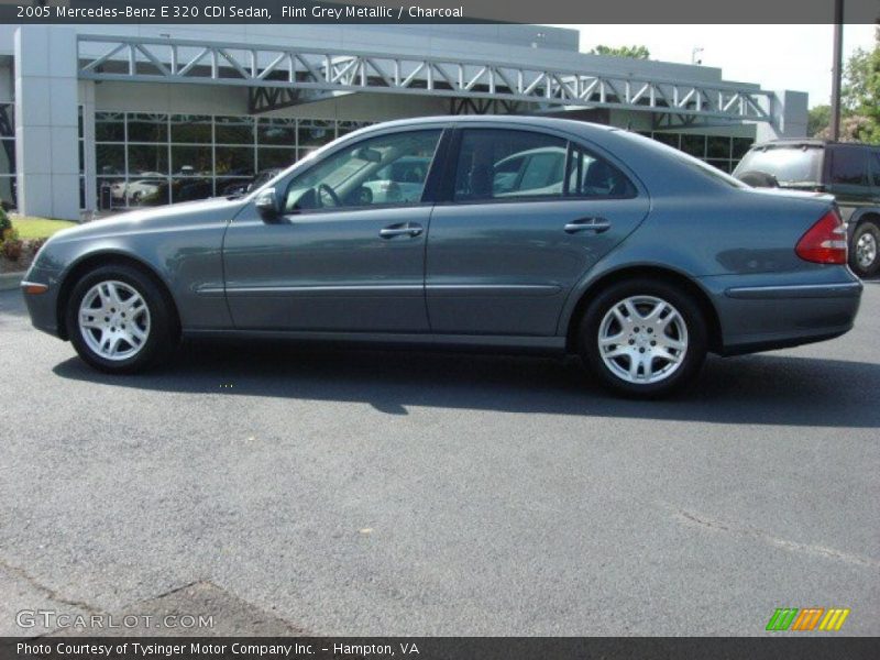 Flint Grey Metallic / Charcoal 2005 Mercedes-Benz E 320 CDI Sedan