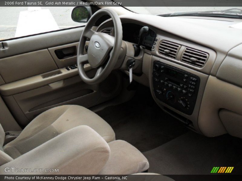 Gold Ash Metallic / Medium/Dark Flint Grey 2006 Ford Taurus SE