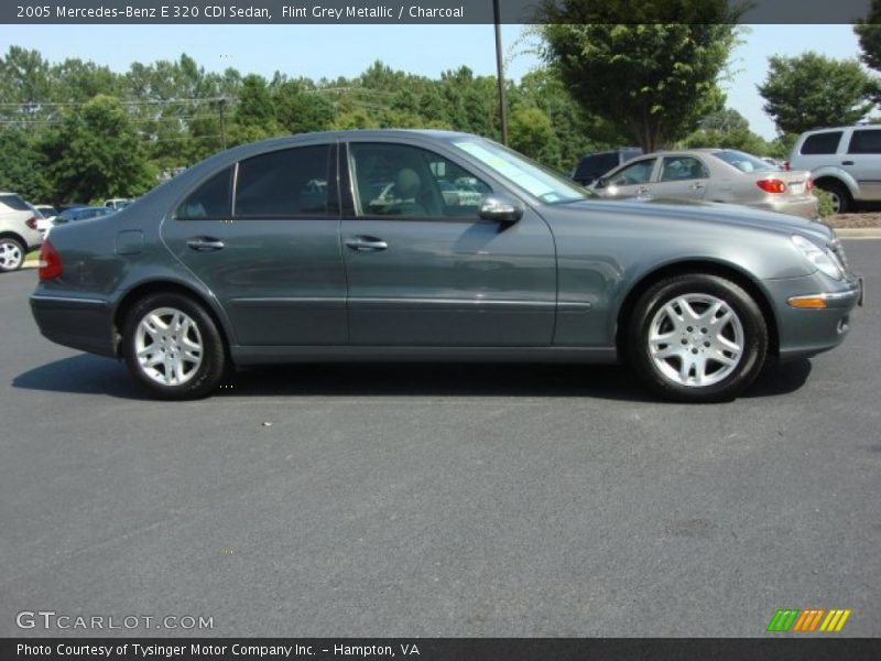 Flint Grey Metallic / Charcoal 2005 Mercedes-Benz E 320 CDI Sedan