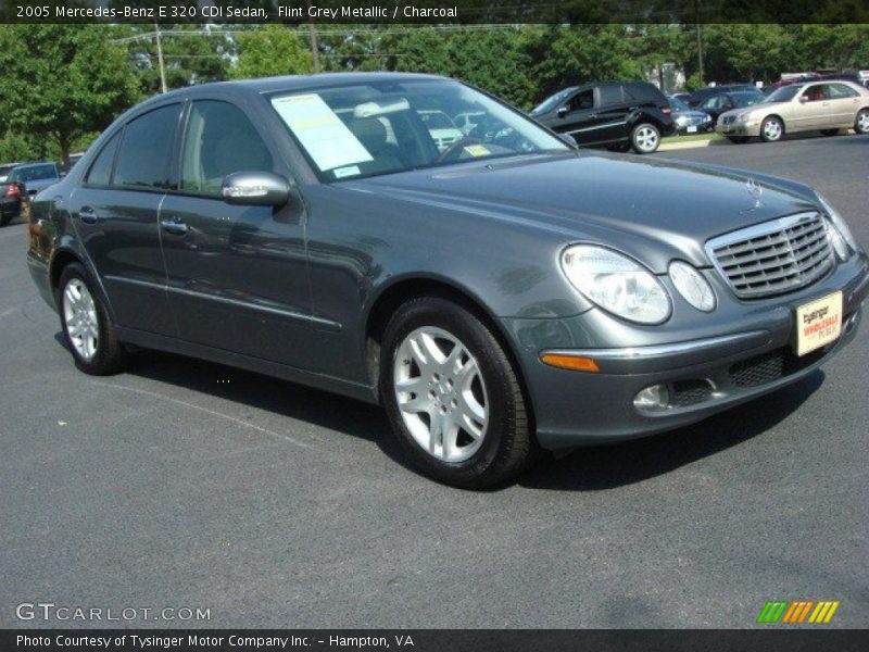 Flint Grey Metallic / Charcoal 2005 Mercedes-Benz E 320 CDI Sedan