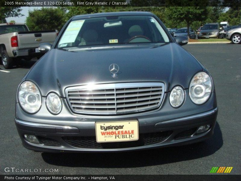Flint Grey Metallic / Charcoal 2005 Mercedes-Benz E 320 CDI Sedan
