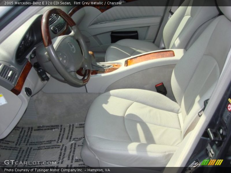 Flint Grey Metallic / Charcoal 2005 Mercedes-Benz E 320 CDI Sedan