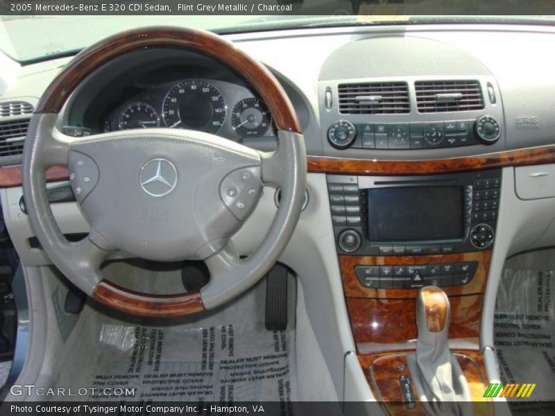 Flint Grey Metallic / Charcoal 2005 Mercedes-Benz E 320 CDI Sedan