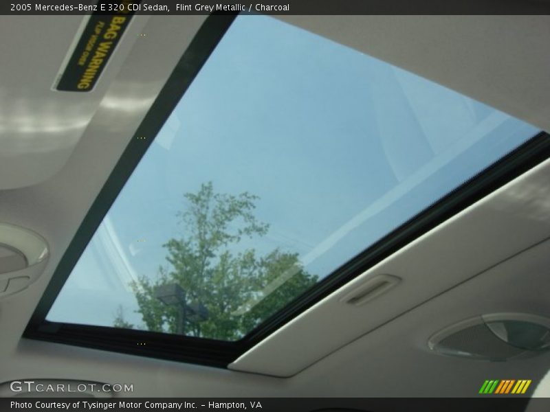 Flint Grey Metallic / Charcoal 2005 Mercedes-Benz E 320 CDI Sedan