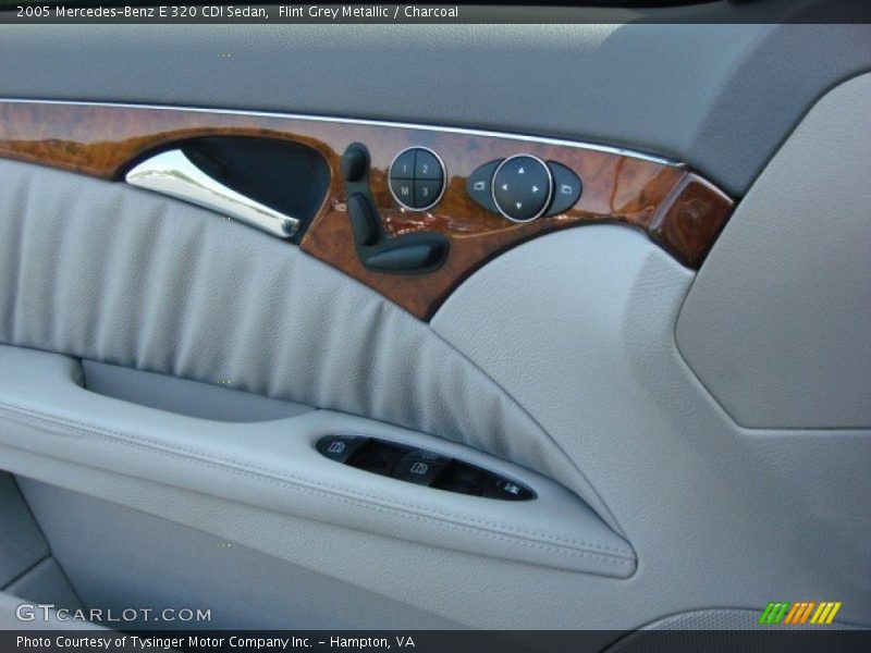 Flint Grey Metallic / Charcoal 2005 Mercedes-Benz E 320 CDI Sedan