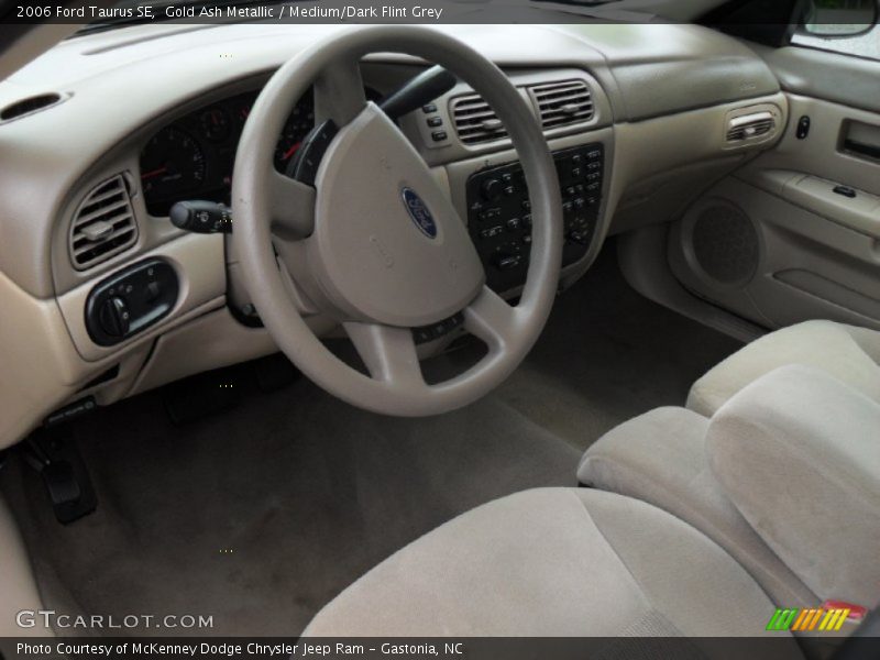Gold Ash Metallic / Medium/Dark Flint Grey 2006 Ford Taurus SE