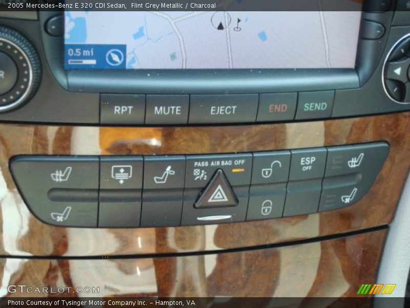 Flint Grey Metallic / Charcoal 2005 Mercedes-Benz E 320 CDI Sedan