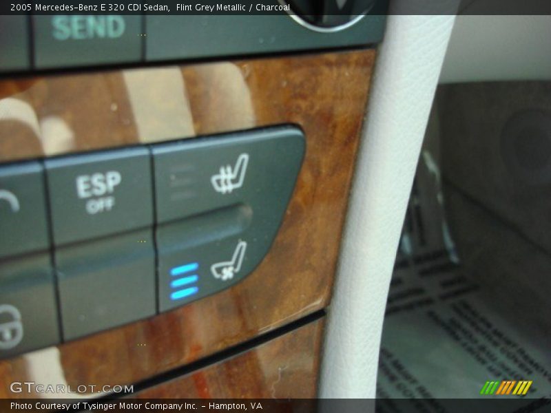 Flint Grey Metallic / Charcoal 2005 Mercedes-Benz E 320 CDI Sedan