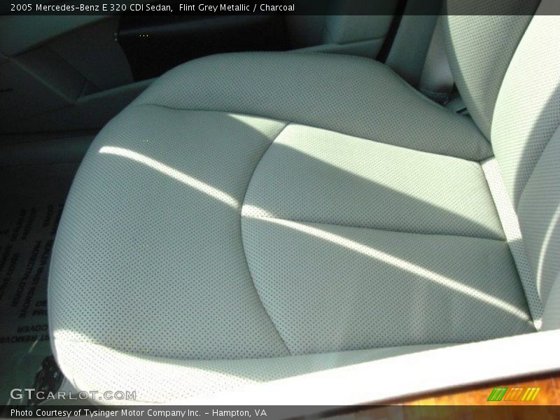 Flint Grey Metallic / Charcoal 2005 Mercedes-Benz E 320 CDI Sedan