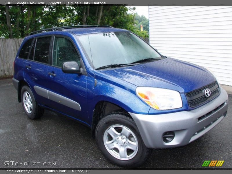 Spectra Blue Mica / Dark Charcoal 2005 Toyota RAV4 4WD