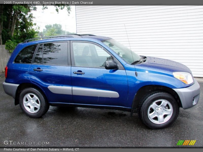 Spectra Blue Mica / Dark Charcoal 2005 Toyota RAV4 4WD