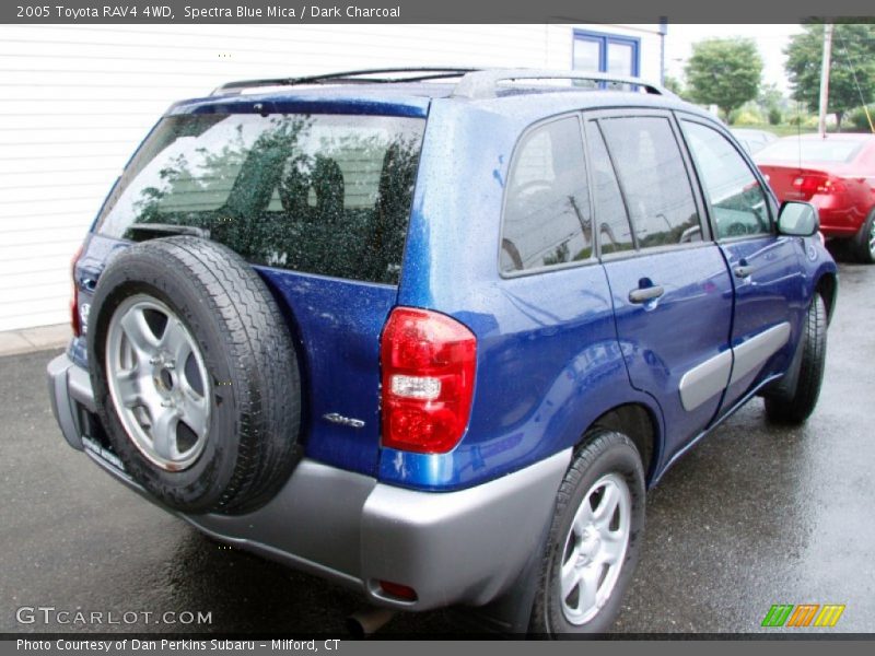 Spectra Blue Mica / Dark Charcoal 2005 Toyota RAV4 4WD