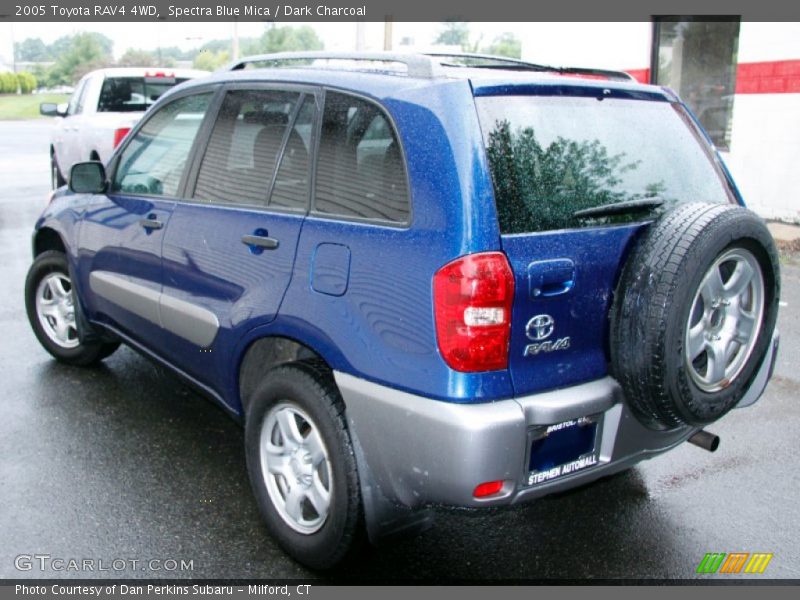 Spectra Blue Mica / Dark Charcoal 2005 Toyota RAV4 4WD