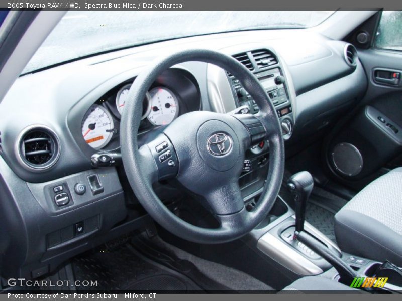 Spectra Blue Mica / Dark Charcoal 2005 Toyota RAV4 4WD