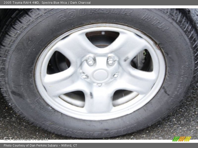 Spectra Blue Mica / Dark Charcoal 2005 Toyota RAV4 4WD