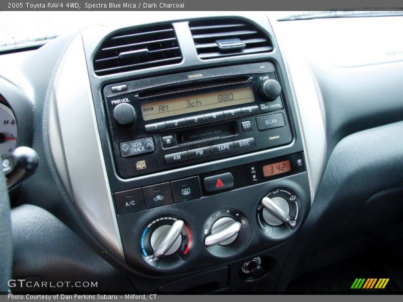 Spectra Blue Mica / Dark Charcoal 2005 Toyota RAV4 4WD