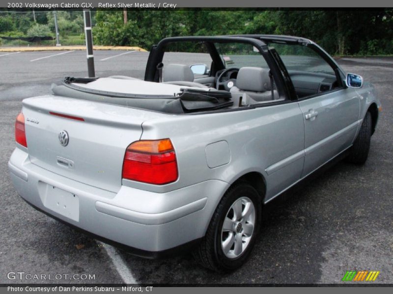 Reflex Silver Metallic / Grey 2002 Volkswagen Cabrio GLX