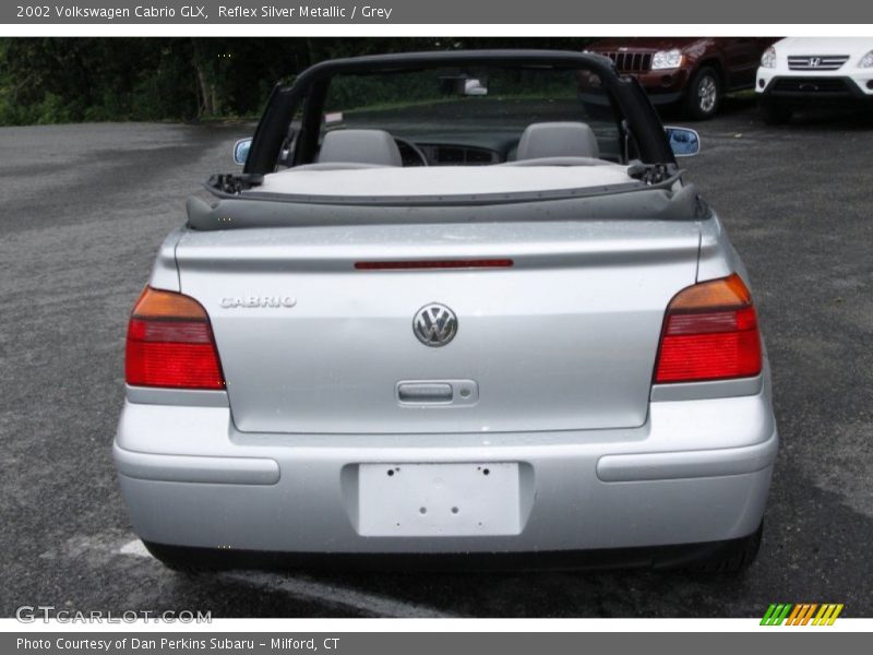 Reflex Silver Metallic / Grey 2002 Volkswagen Cabrio GLX