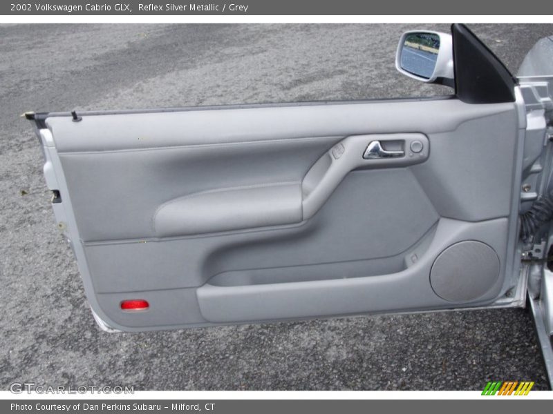 Reflex Silver Metallic / Grey 2002 Volkswagen Cabrio GLX